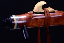 Redwood Burl Native American Flute, Minor, Bass B-3, #I31I (9)